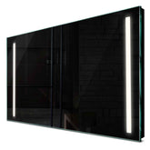 Specchio LED Rettangolare | Controllo tramite interruttore a muro | Luce bianca neutra - Reyze Serie Salono Modello 5